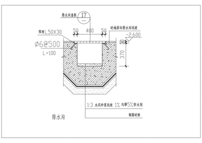 酒店厨房排水沟的做法