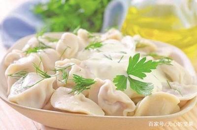 菲菜 香菇 葱能包饺子