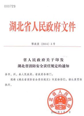 湖北省消防条例
