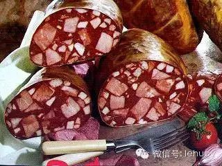 德国肉冻血肠的制作方法