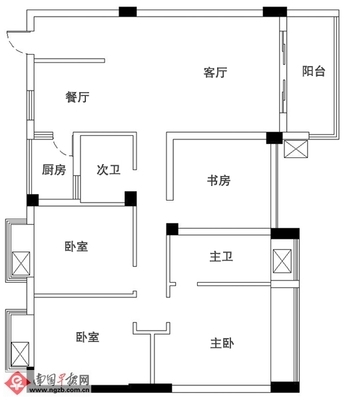 厨房和厕所在一个通道