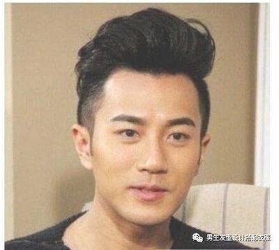 长脸短发男生帅气发型