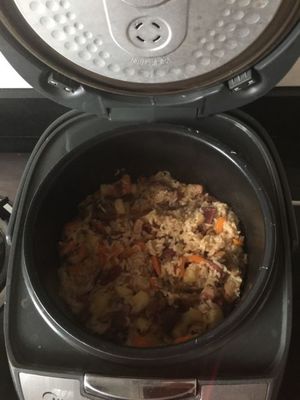 电饭锅土豆饭简单做法