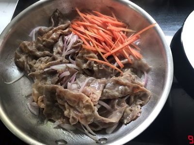 牛肉片胡萝卜丝的做法大全家常
