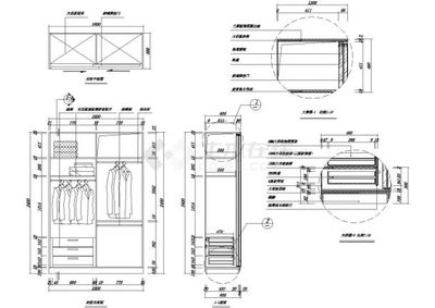 衣柜图纸怎么看
