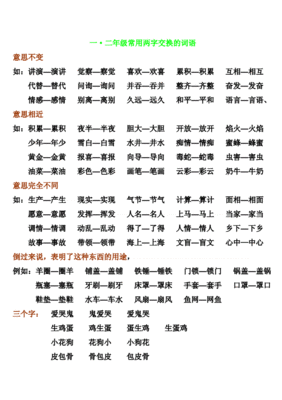 有寓意的两字词语