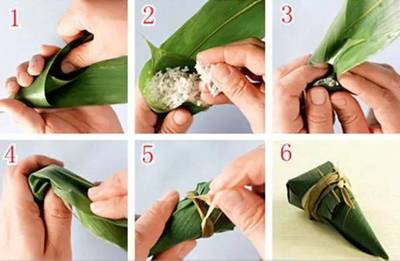 长粽子的制作方法步骤