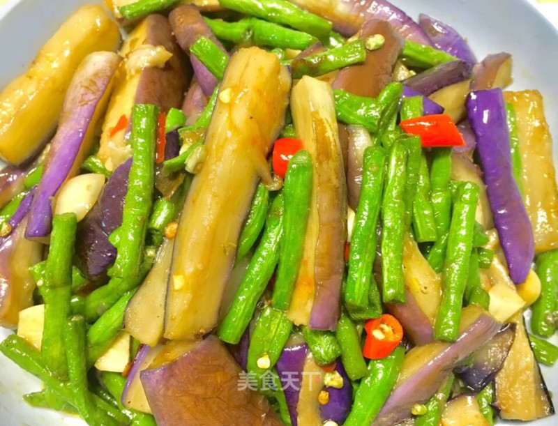 茄子炒豆角做法大全家常菜