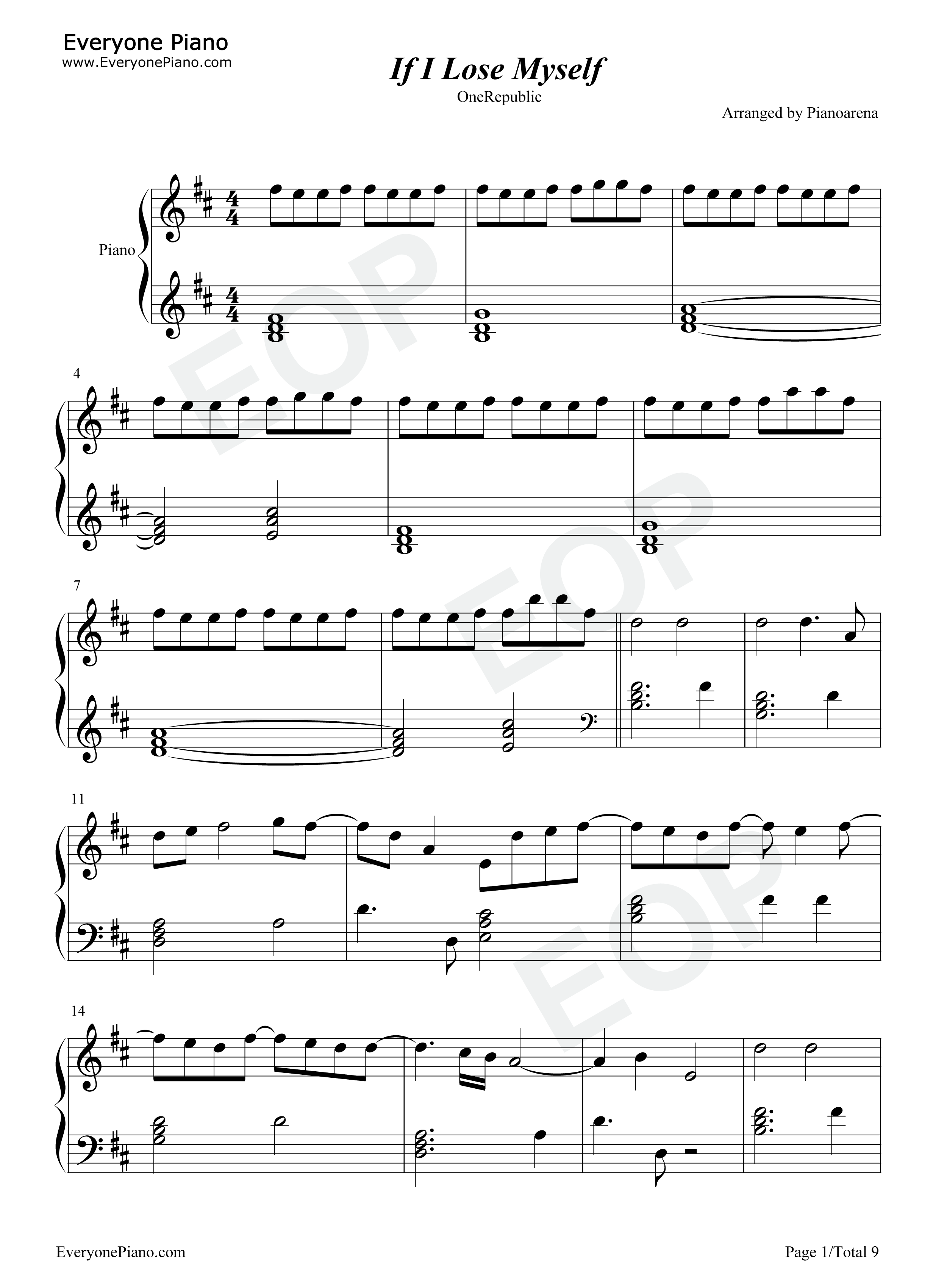 lose myself的中文意思
