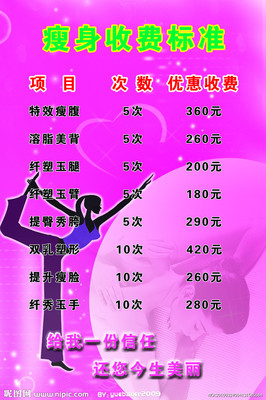 溶脂减肥的费用