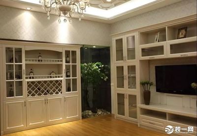 不吊顶鞋柜酒柜怎么打