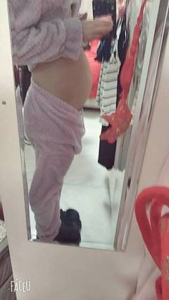 怀孕四个半月肚子多大