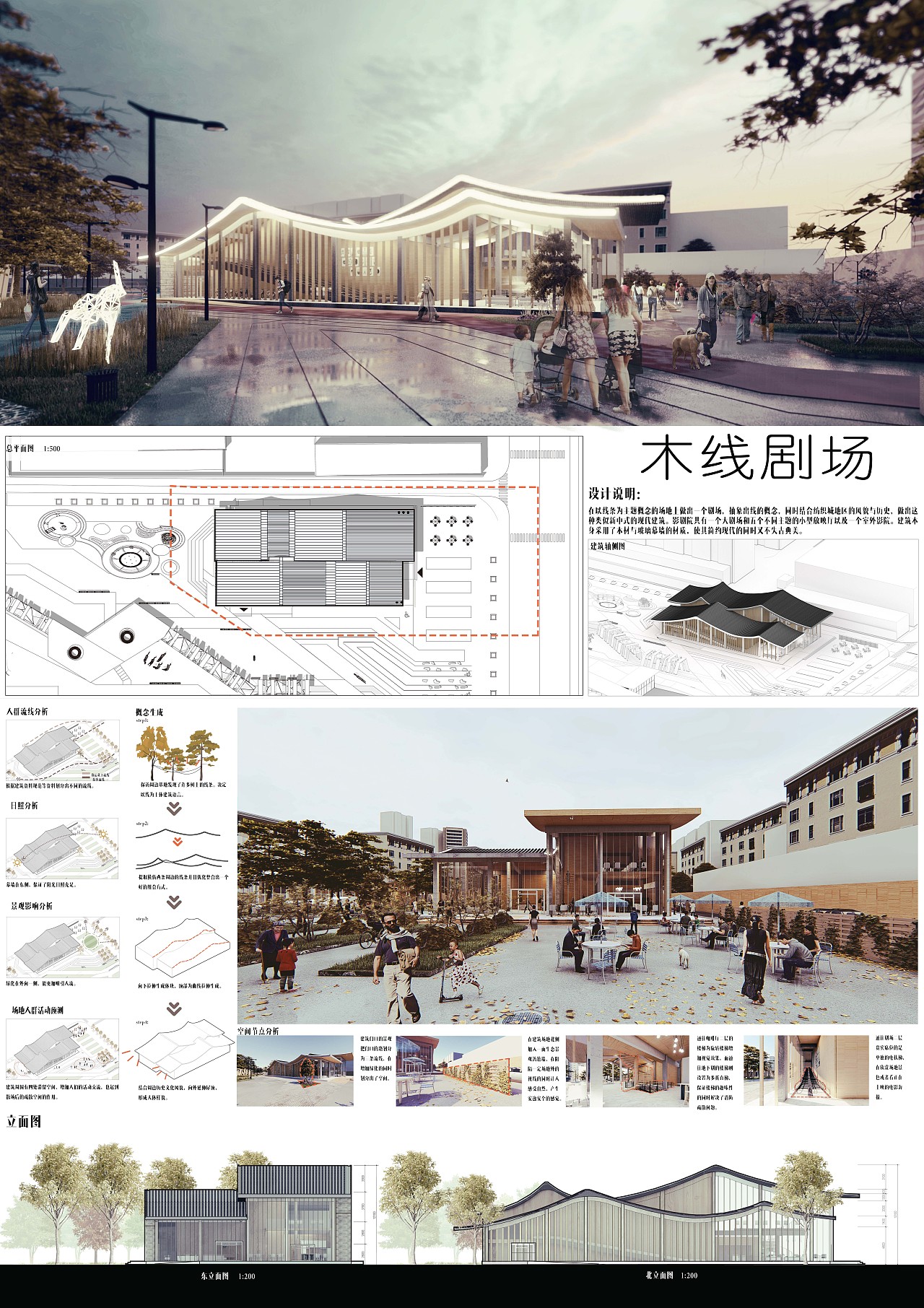 建筑设计图排版
