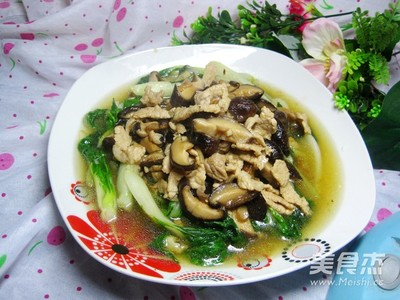 蚝油香菇小白菜