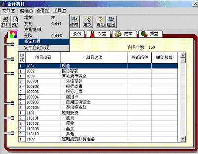 用友通会计主管