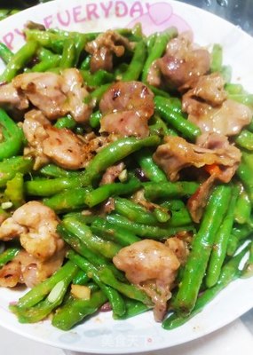 猪肉炒豆角的家常做法