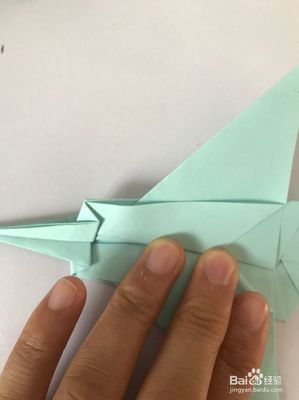 折纸飞机的折法图解