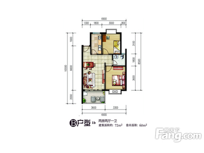 两室户型