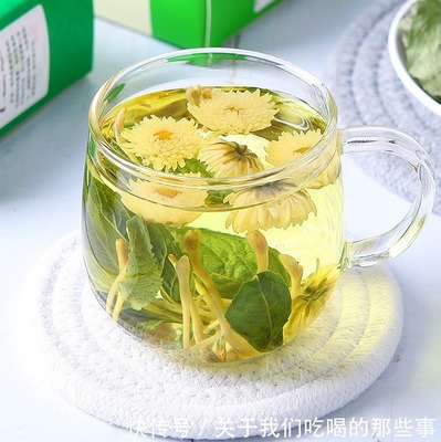 薄荷菊花茶