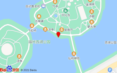 西湖公园地图
