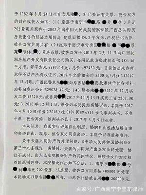 离婚后财产纠纷起诉状