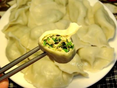 知了饺子的制作方法