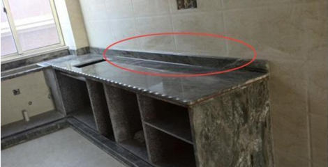 大理石橱柜裂缝怎么办