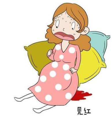 孕妇见红了