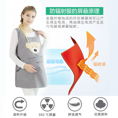 孕妇防辐射服原理
