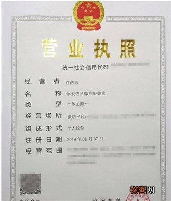 网上办理电商营业执照