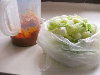 包心菜泡菜制作方法