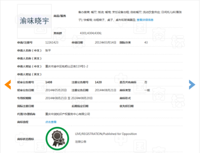 店名商标注册