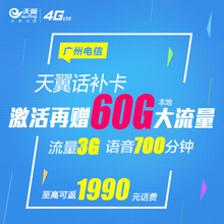 补办一张电信4g卡多少钱