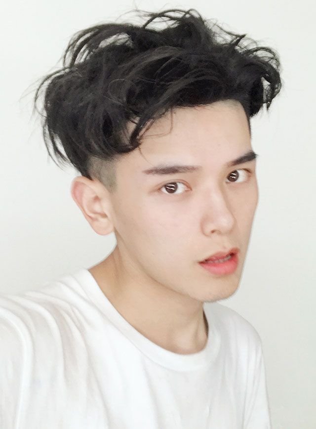 男士刘海怎么剪
