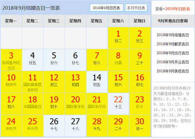 近期吉日
