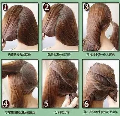 发型步骤