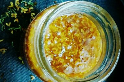 桂花酱制作方法
