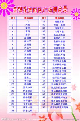舞蹈队名称