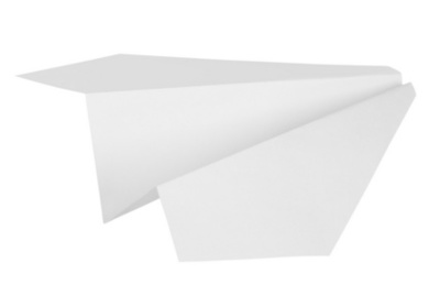 用纸板推着飞的纸飞机