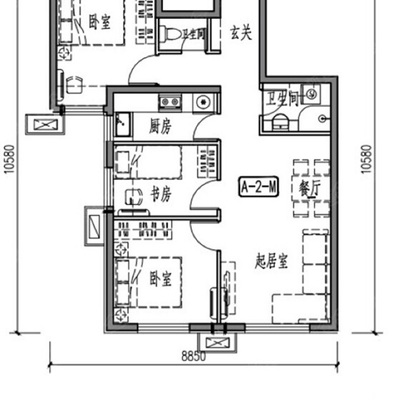 厨房与卧室的墙是承重墙吗