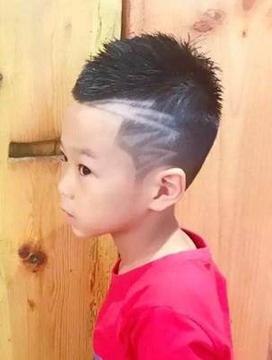 3岁男宝宝发型潮