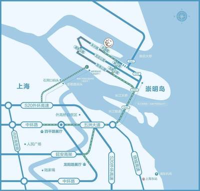 上海崇明地铁