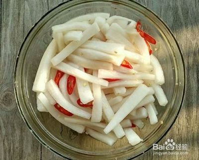 爽口 脆萝卜制作方法