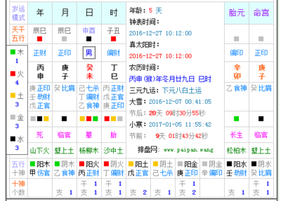 2016五行属什么