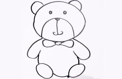 熊怎么画才可爱好看