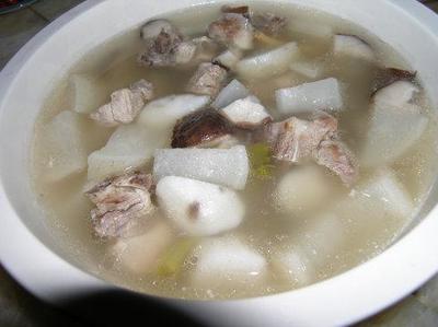 香菇白萝卜猪肉粥