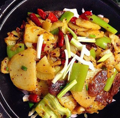 干锅土豆块做法大全家常