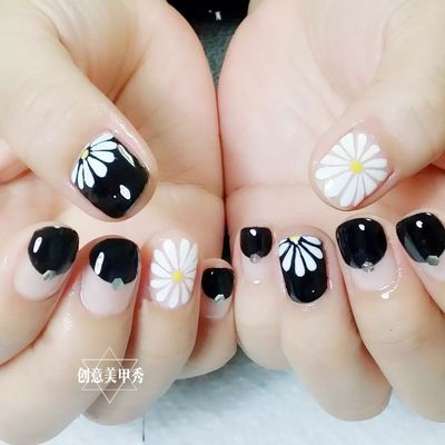 小雏菊美甲