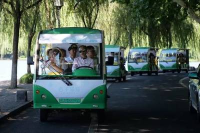 杭州西湖观光车路线图
