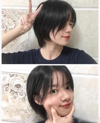 青少年短发发型女式